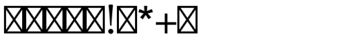 ITC Stone Serif Phonetic IPA Font OTHER CHARS