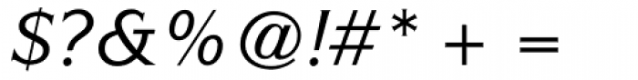 ITC Symbol Medium Italic Font OTHER CHARS