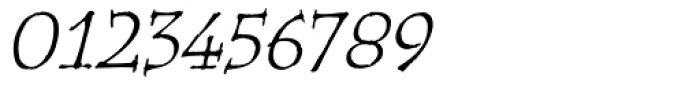 ITC Tempus Italic Font OTHER CHARS