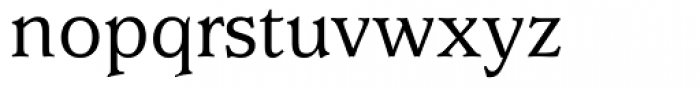 ITC Usherwood Medium Font LOWERCASE