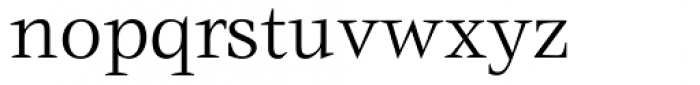 ITC Veljovic Book OS Font LOWERCASE