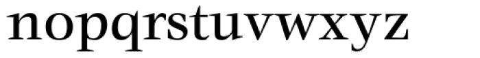 ITC Veljovic Medium OS Font LOWERCASE