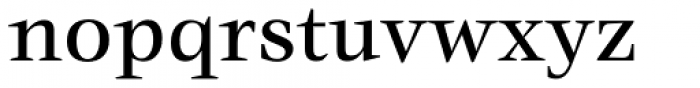 ITC Veljovic Medium Font LOWERCASE