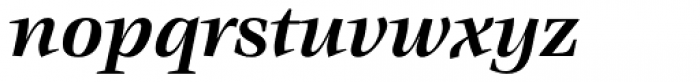 ITC Veljovic Std Bold Italic Font LOWERCASE