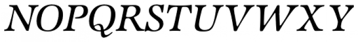 ITC Zapf International Std Medium Italic Font UPPERCASE