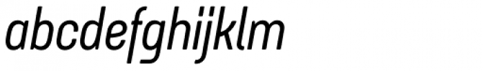 Itaca Demi Bold Italic Font LOWERCASE