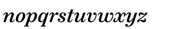 Itacolomi Semi Bold Italic Font LOWERCASE