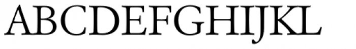 Italian Garamond Font UPPERCASE