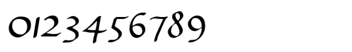 Italiko Regular Font OTHER CHARS
