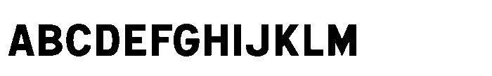 Itinera Bold Font UPPERCASE