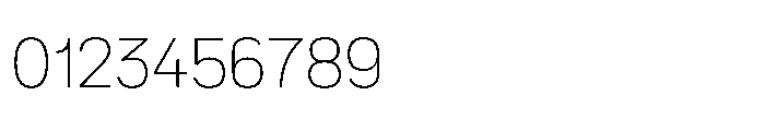 Itinera Extra Light Font OTHER CHARS