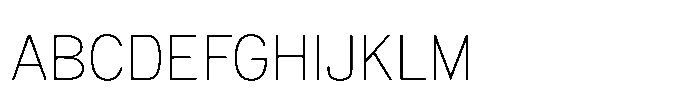 Itinera Extra Light Font UPPERCASE