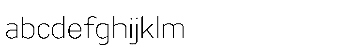 Itinera Extra Light FONT