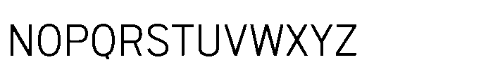 Itinera Light Font UPPERCASE