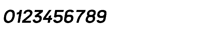 Itinera Medium Italic Font OTHER CHARS