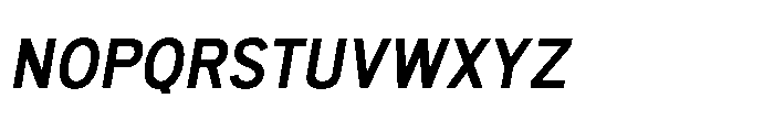 Itinera Medium Italic Font UPPERCASE