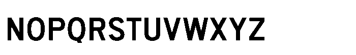 Itinera Medium Font UPPERCASE
