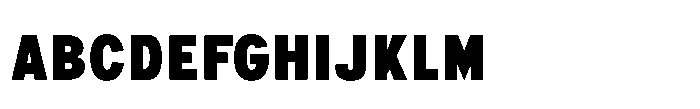 Itinera Narrow Black Font UPPERCASE