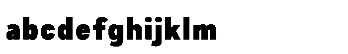 Itinera Narrow Black FONT