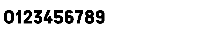 Itinera Narrow Bold Font OTHER CHARS