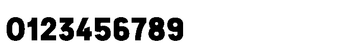 Itinera Narrow Extra Bold Font OTHER CHARS