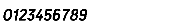 Itinera Narrow Medium Italic Font OTHER CHARS