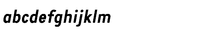 Itinera Narrow Medium Italic FONT