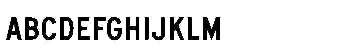Itinera Narrow Medium Font UPPERCASE