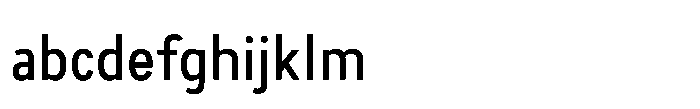 Itinera Narrow Regular FONT