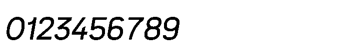 Itinera Regular Italic Font OTHER CHARS