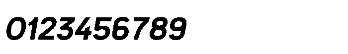 Itinera Semi Bold Italic Font OTHER CHARS