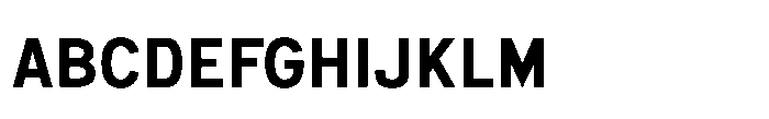 Itinera Semi Bold Font UPPERCASE