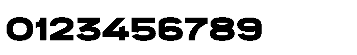 Itinera Wide Black Font OTHER CHARS