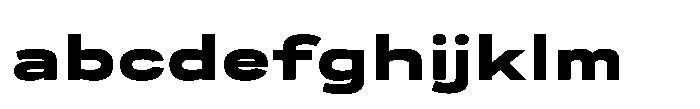 Itinera Wide Black FONT