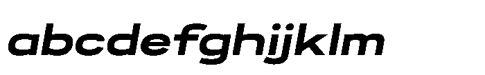 Itinera Wide Bold Italic FONT