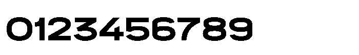 Itinera Wide Bold Font OTHER CHARS