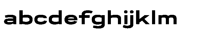 Itinera Wide Bold FONT