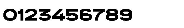 Itinera Wide Extra Bold Font OTHER CHARS