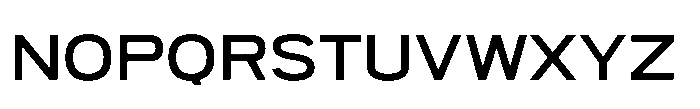 Itinera Wide Medium Font UPPERCASE