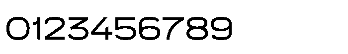Itinera Wide Regular Font OTHER CHARS