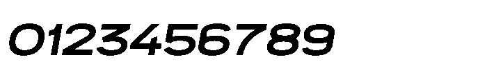Itinera Wide Semi Bold Italic Font OTHER CHARS
