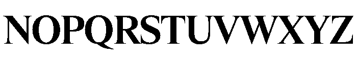 Items Bold Font UPPERCASE
