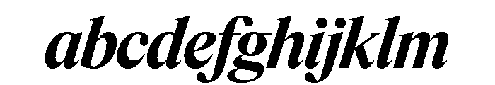 Items BoldItalic FONT