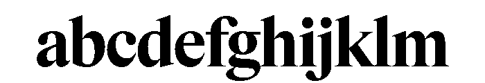 Items Bold FONT