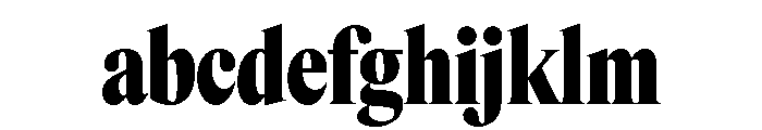 Items CondensedBlack FONT