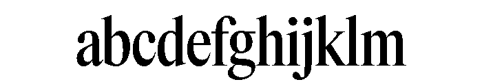 Items CondensedMedium FONT