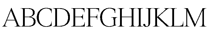 Items Light Font UPPERCASE