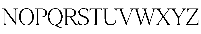 Items Light Font UPPERCASE