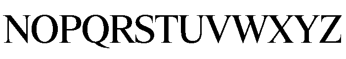 Items Medium Font UPPERCASE