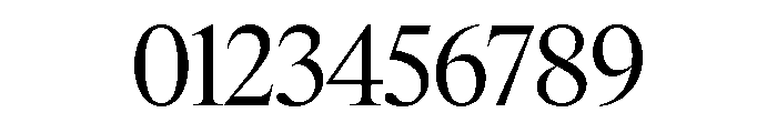 Items Regular Font OTHER CHARS